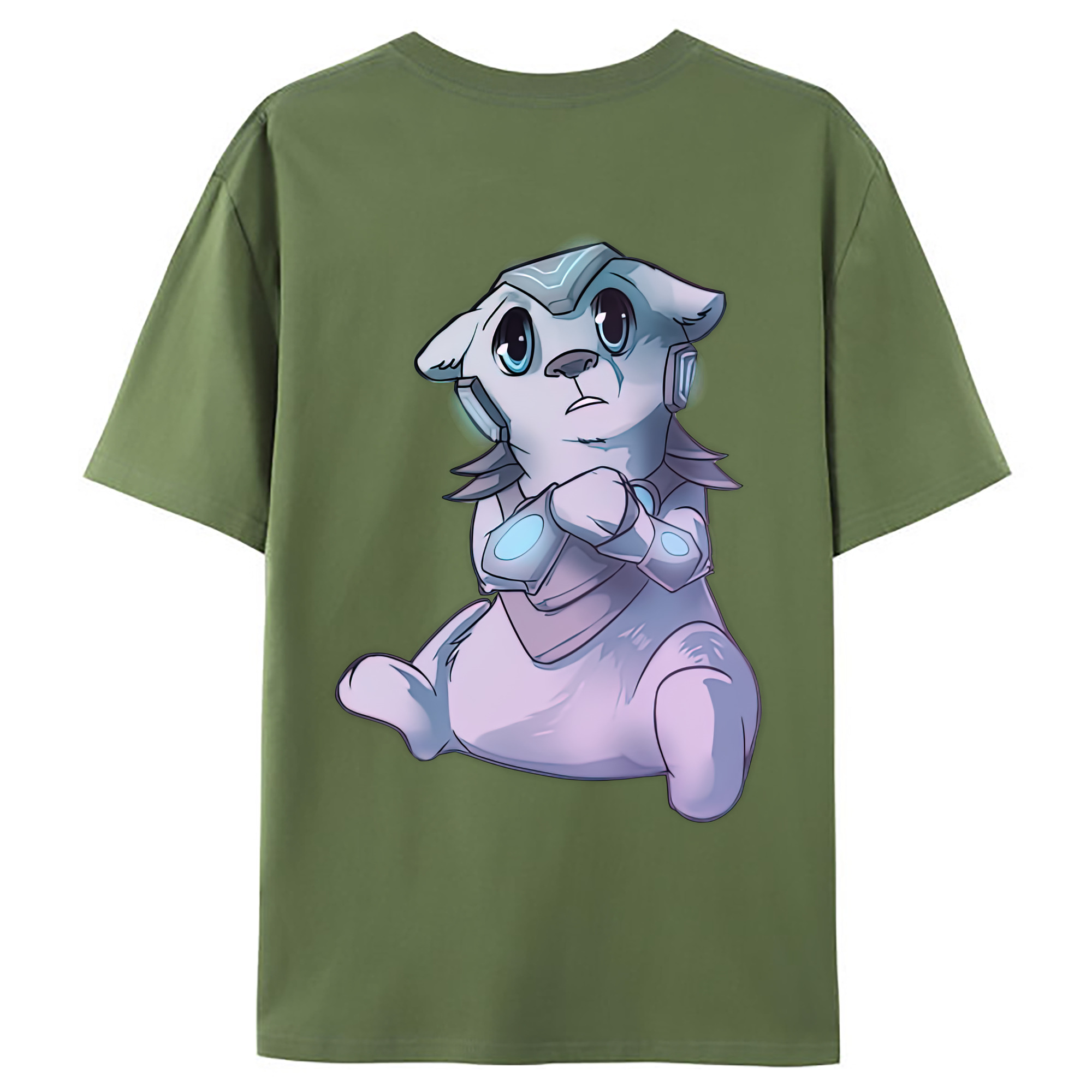 （画像用） リーグ・オブ・レジェンド League of Legends LOL 綿100％ メンズ半袖Tシャツ（バックプリント） 通気性